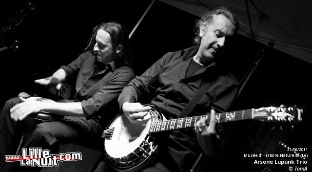 Fête de la musique 2011 au Musée d’histoire naturelle de Lille – Delbi, Aristide & Jean Zegares, Arsene Lupunk Trio en live - photo n°17