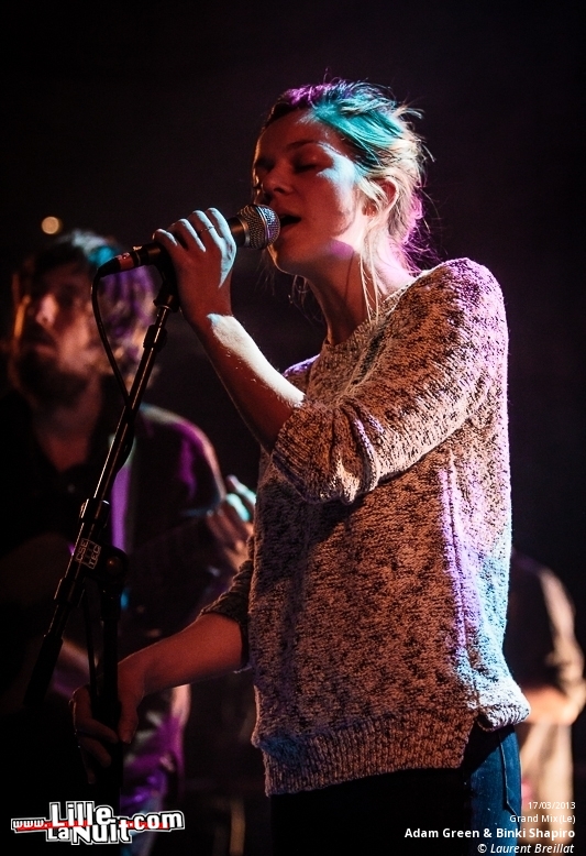 Adam Green & Binki Shapiro + Head Full of Flames au Grand Mix en live - photo n°4