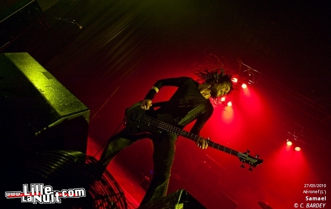 Arch Enemy, Samael, Dylath Leen & Klang!!! à l’Aéronef en live - photo n°32