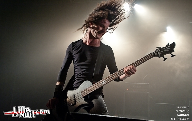 Arch Enemy, Samael, Dylath Leen & Klang!!! à l’Aéronef en live - photo n°36