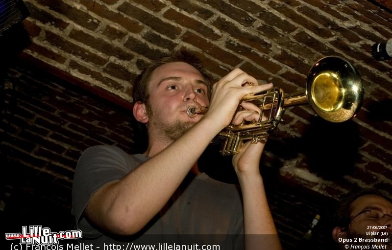 Opus 2 Brassband au Biplan en live - photo n°13