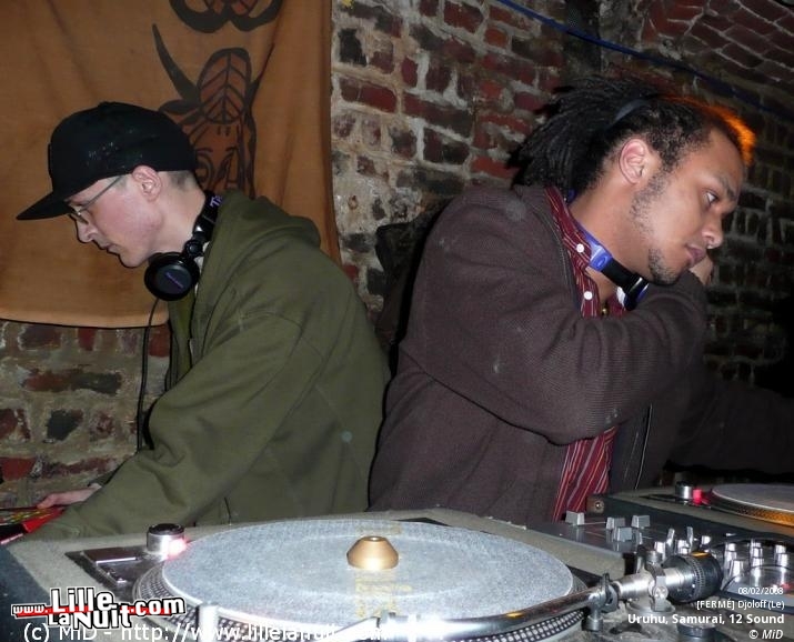 Uruhu, Samurai et 12 Sound au Djoloff en live - photo n°3