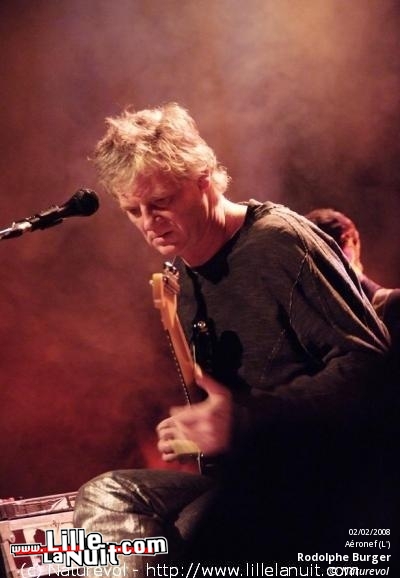 Rodolphe Burger à l&rsquo;Aéronef en live - photo n°3