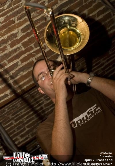 Opus 2 Brassband au Biplan en live - photo n°16