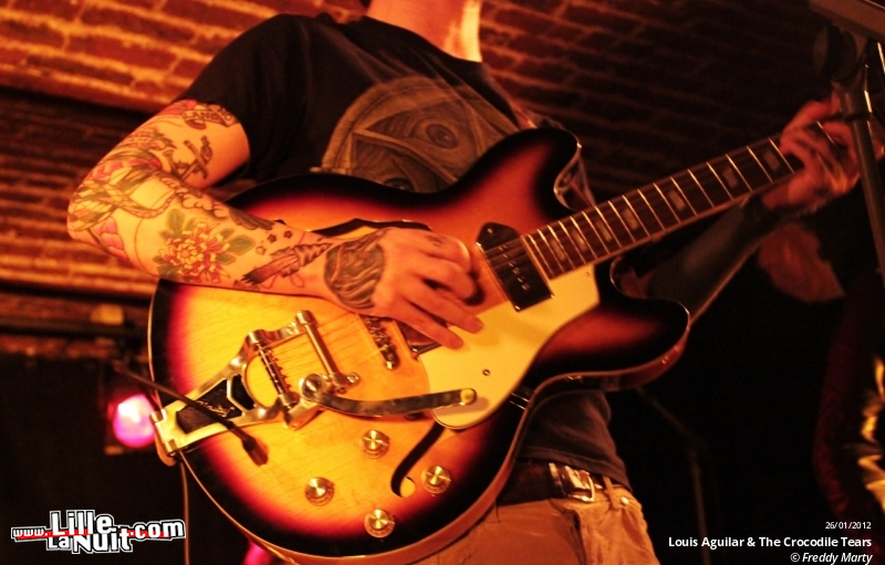 Louis Aguilar & The Crocodile Tears + Tom Souville au Biplan en live - photo n°1