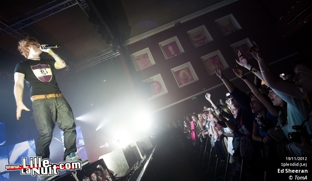Ed Sheeran + Passenger au Splendid de Lille en live - photo n°30