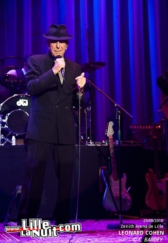 Leonard Cohen au Zénith en live - photo n°1