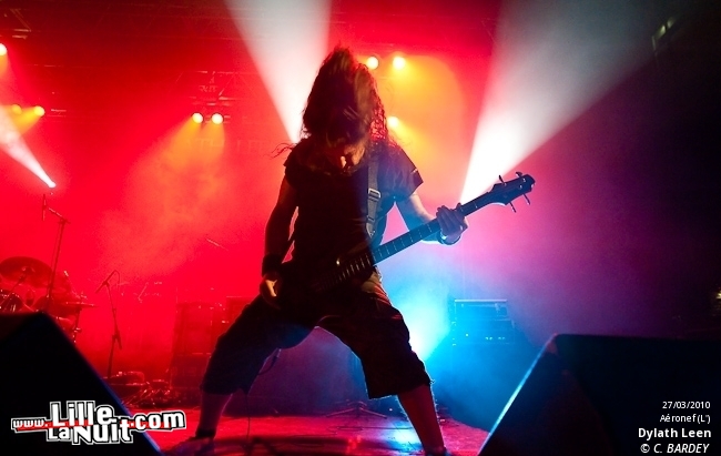 Arch Enemy, Samael, Dylath Leen & Klang!!! à l’Aéronef en live - photo n°55