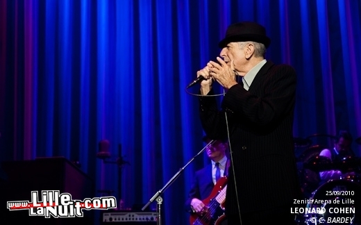 Leonard Cohen au Zénith en live - photo n°8