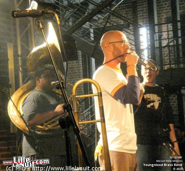 Youngblood Brass Band à la Maison Folie de Moulins en live - photo n°7