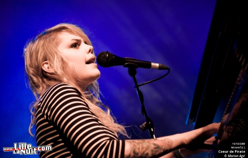 Coeur de Pirate & Ignatus à l’Aéronef en live - photo n°9