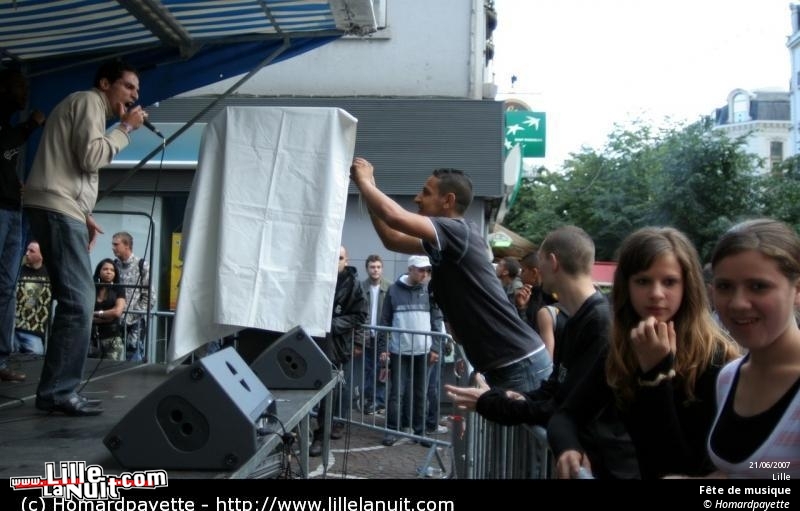 Fête de la Musique 2007 à Lille en live - photo n°35