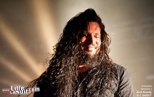 Arch Enemy, Samael, Dylath Leen & Klang!!! à l’Aéronef en live - photo n°3