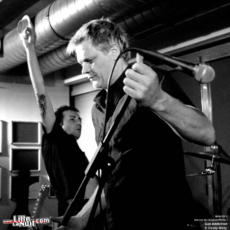 Gun Addiction + The Denyals + The Mookills + Cheshire Cat + Blindhorses à la Maison Des Etudiants en live - photo n°8