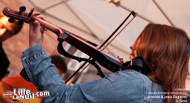 Fête de la musique 2011 au Musée d’histoire naturelle de Lille – Delbi, Aristide & Jean Zegares, Arsene Lupunk Trio en live - photo n°48