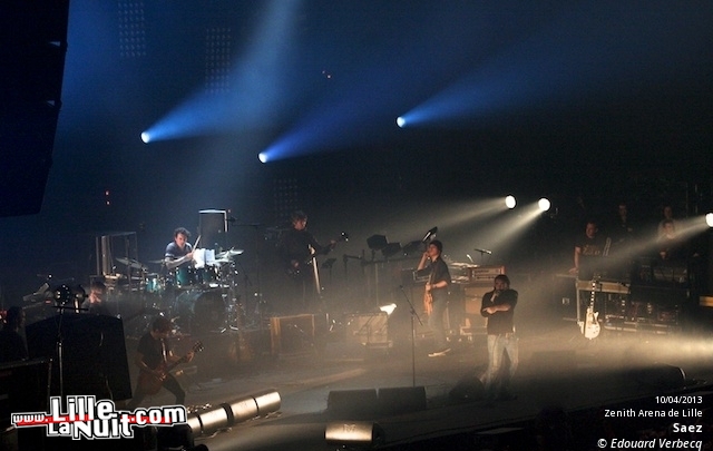 Saez au Zénith de Lille en live - photo n°1