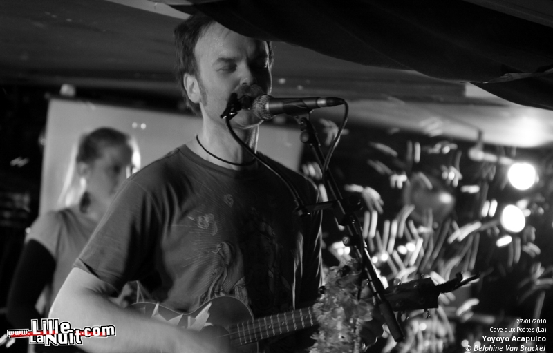 Yoyoyo Acapulco et gOtam Sen à la Cave aux Poètes en live - photo n°1