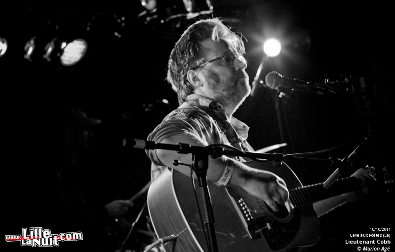 Lieutenant Cobb + Chris Bailey & H-Burns à la Cave aux Poètes en live - photo n°13