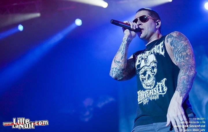 Avenged Sevenfold + Seven au Zénith en live - photo n°19