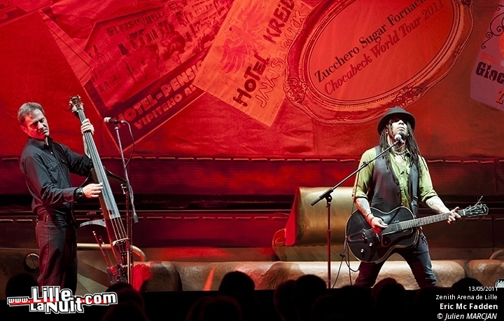 Zucchero + Eric Mc Fadden au Zénith en live - photo n°5