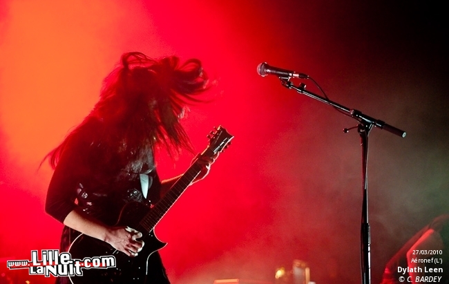 Arch Enemy, Samael, Dylath Leen & Klang!!! à l’Aéronef en live - photo n°46
