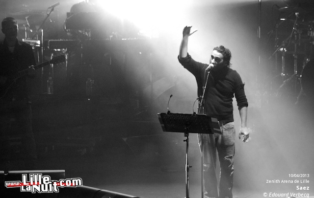 Saez au Zénith de Lille en live - photo n°16