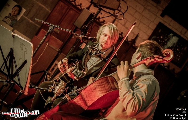 Peter Von Poehl à l&rsquo;Eglise Sainte Catherine de Lille – Les Paradis Artificiels en live - photo n°2