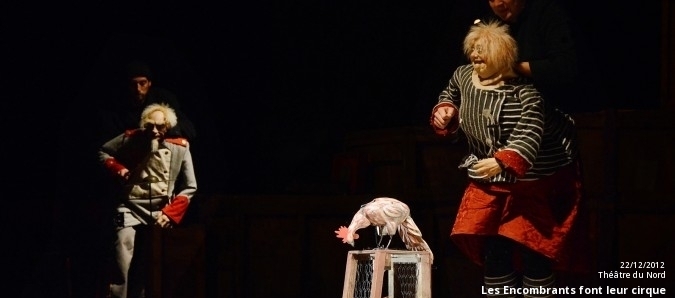 Les Encombrants font leur cirque au Théâtre du Nord en live - photo n°1