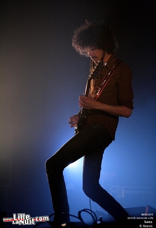 Saez au Zénith en live - photo n°9
