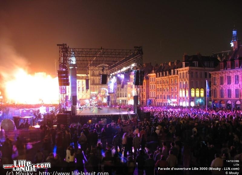 Parade d&rsquo;ouverture de Lille 3000 en live - photo n°1