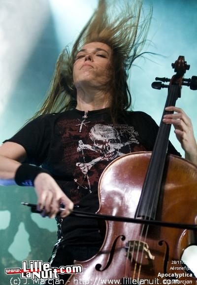 Apocalyptica & Lacrimas Profundere à l’Aéronef en live - photo n°6