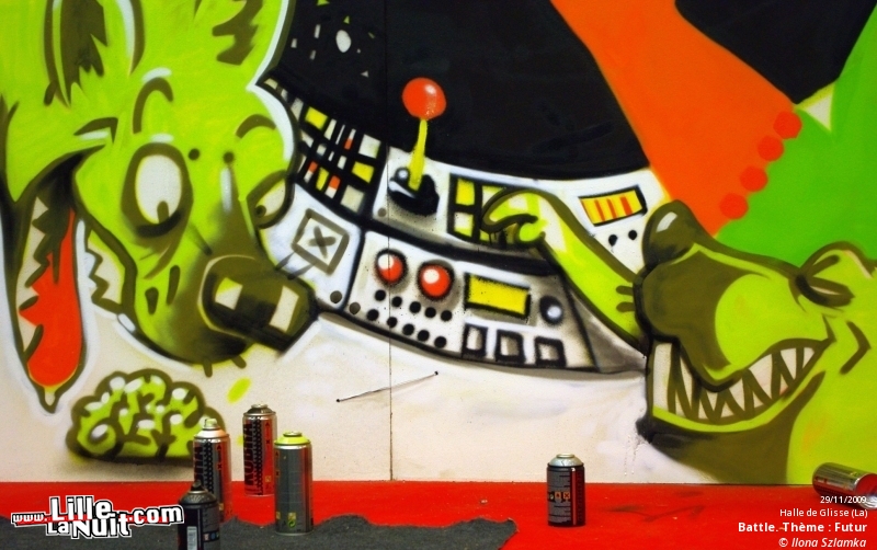 Battle International de Graffiti à la Halle de Glisse – Hip Hop Dayz Festival en live - photo n°14