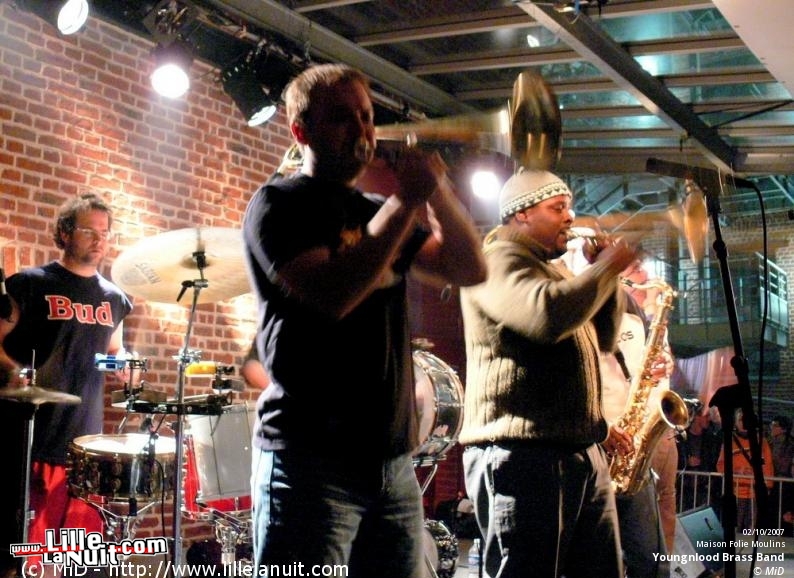 Youngblood Brass Band à la Maison Folie de Moulins en live - photo n°1
