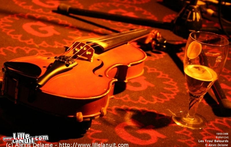 Joe (sans la machine) et Les Trou’ Balourds au Biplan en live - photo n°8