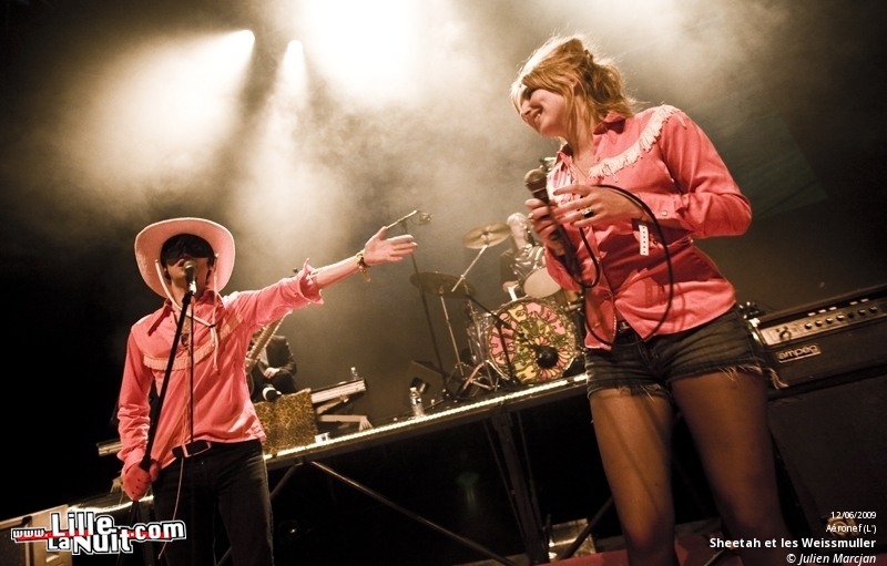 Sheetah et les Weissmuller à l’Aéronef en live - photo n°4