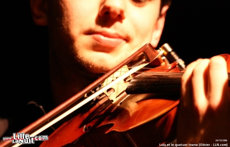 Lulu et le quatuor Inana à l&rsquo;Aéronef en live - photo n°17