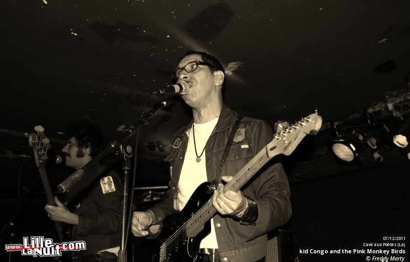 Sheetah et les Weissmuller + Kid Congo & the Pink Monkey Birds à la Cave Aux Poètes en live - photo n°15