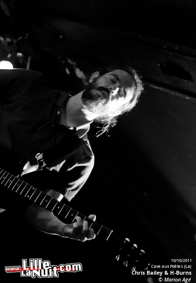 Lieutenant Cobb + Chris Bailey & H-Burns à la Cave aux Poètes en live - photo n°4