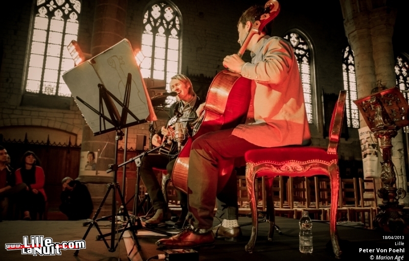 Peter Von Poehl à l&rsquo;Eglise Sainte Catherine de Lille – Les Paradis Artificiels en live - photo n°9