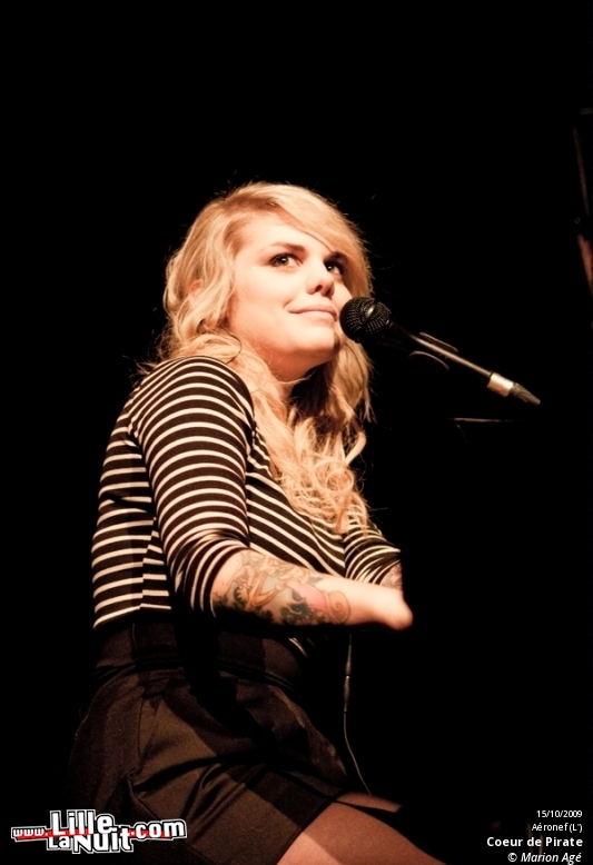 Coeur de Pirate & Ignatus à l’Aéronef en live - photo n°8