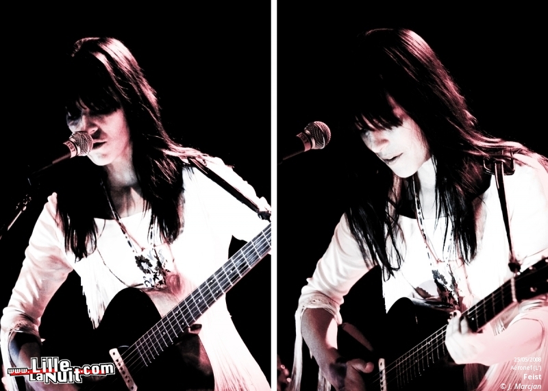 Feist & Lawrence Arabia à l’Aéronef en live - photo n°2