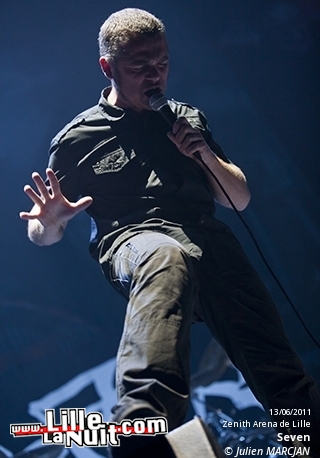 Avenged Sevenfold + Seven au Zénith en live - photo n°6