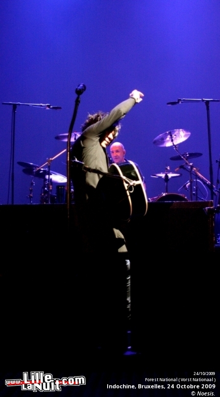 Indochine au Forest National de Bruxelles en live - photo n°1