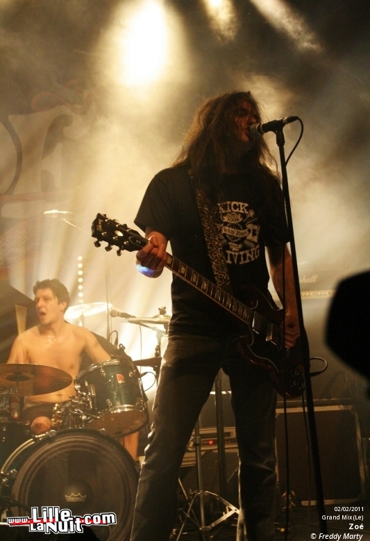 Nashville Pussy + Zoé au Grand Mix en live - photo n°26