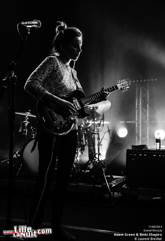 Adam Green & Binki Shapiro + Head Full of Flames au Grand Mix en live - photo n°7