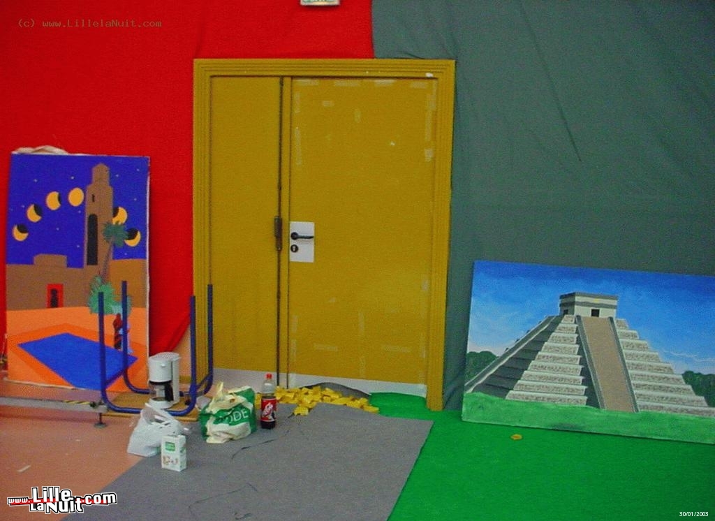 Les préparatifs de la Nuit Icam 2003 en live - photo n°8