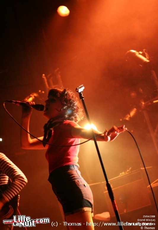 The Long Blondes, Picastro et Dwayne Sodenberg au Grand Mix en live - photo n°8