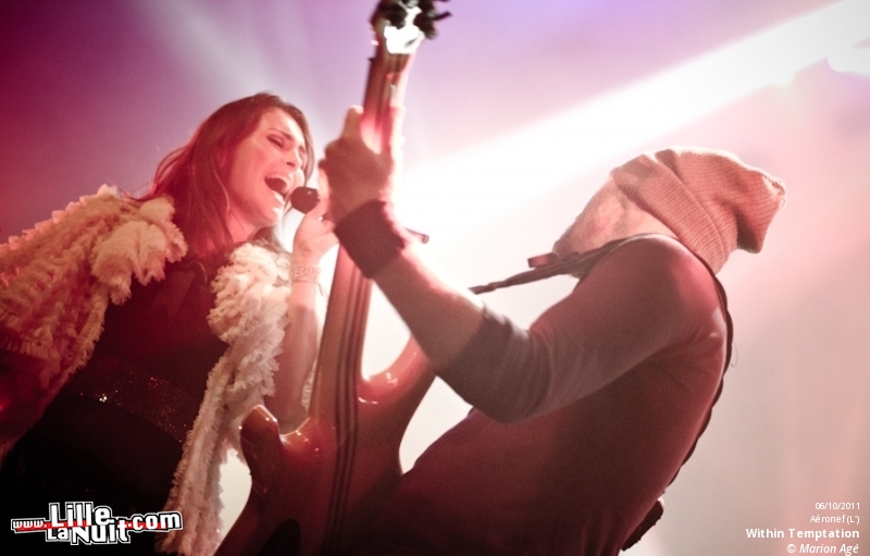 Within Temptation + Triggerfinger à l’Aéronef en live - photo n°14