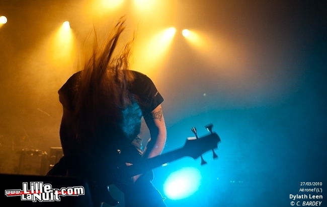 Arch Enemy, Samael, Dylath Leen & Klang!!! à l’Aéronef en live - photo n°53