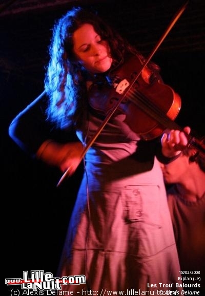 Joe (sans la machine) et Les Trou’ Balourds au Biplan en live - photo n°3